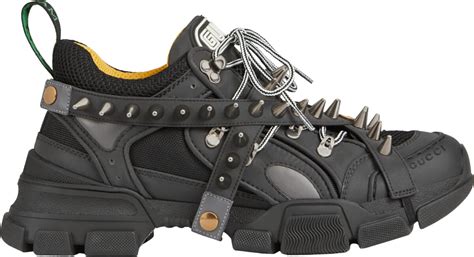 gucci flashtrek sneakers leather|gucci flashtrek spikes.